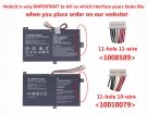 N14i3-16bk512 7.6V 38Wh akku für thomson notebook