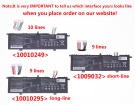 Aspire lite 16 al16-51p-53nn 11.4V 58.14Wh 6 celle batteria per acer notebook
