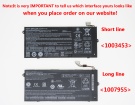 Chromebook 314 cb314-1ht 11.25V 3-cells batteri för acer bärbara datorn