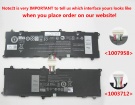 Venue 7140 7.4V 38Wh dell batterie PC portable