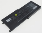 3icp7/54/64-2 11.4V 3-cells batteri för dell bärbara datorn