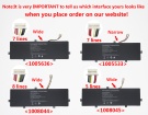 Lapbook plus 7.6V 36Wh 2 celle batteria per chuwi notebook