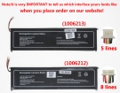 Wtl-4070290 7.6V 38Wh 4-zellen akku für jumper notebook