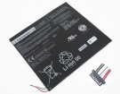 Dynapad wt12pe 3.8V 26Wh 2 celle batteria per toshiba notebook