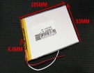 4493105 3.7V 22.2Wh 3 celle batteria per other notebook