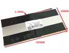 4369180 3.7V 22.2Wh 4 celle batteria per other notebook