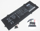 Matebook pro 2021 15.28V 56Wh 4 celle batteria per huawei notebook