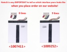 Gsp3062137 7.4V 4-cells batteri för chuwi bärbara datorn