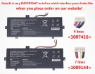 Utl-3478110 7.6V 30.4Wh jumper batterie PC portable