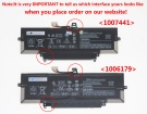 L82391-007 7.7V 54Wh hpノートPCバッテリー