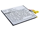 Slate 7 extreme 3.7V 2-cells batteri för hp bärbara datorn
