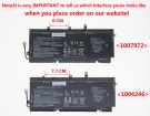 Elitebook 1040 g3(v1a73ea) 11.4V 45Wh 3 celle batteria per hp notebook
