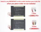 X3plus 7.6V 41.8Wh battery for teclast laptop