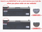 Precision 7740 8r7nk 7.6V 64Wh 4 celle batteria per dell notebook