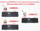 Pl3281133p 3.8V 38Wh battery for keian laptop