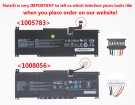 Bty-m491 11.4V 52.4Wh msi batterie PC portable