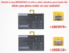 Tb-x103f 3.8V 26.6Wh 2 celle batteria per lenovo notebook