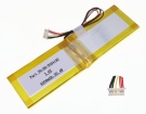 Hs-5054192 7.6V 30.4Wh 4-zellen akku für rtdpart notebook