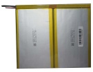 Aec3075125 7.6V 28.12Wh rtdpartノートPCバッテリー